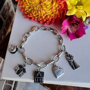 James Avery interchangeable charm bracelet